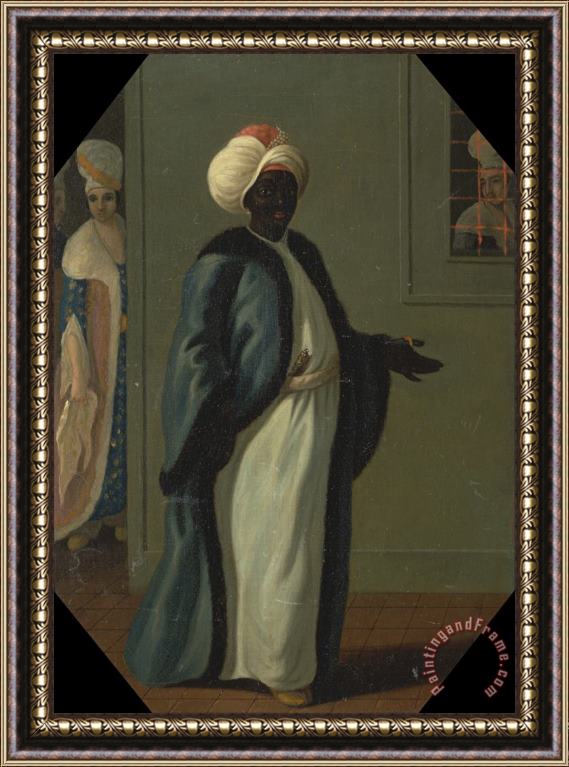 Francis Smith Kisler Aga, Chief of The Black Eunuchs And First Keeper of The Serraglio Framed Print