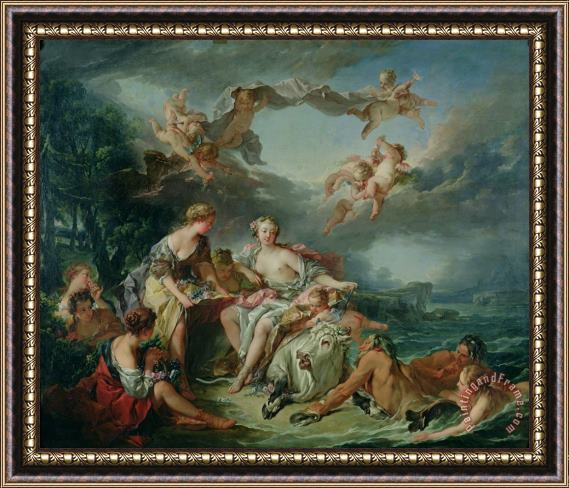 Francois Boucher The Rape of Europa Framed Painting
