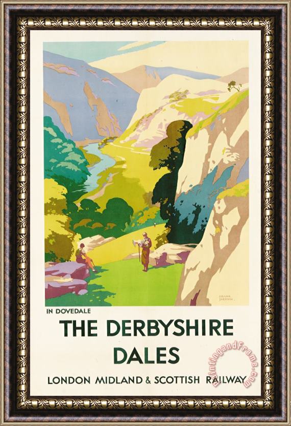 Frank Sherwin The Derbyshire Dales Framed Print