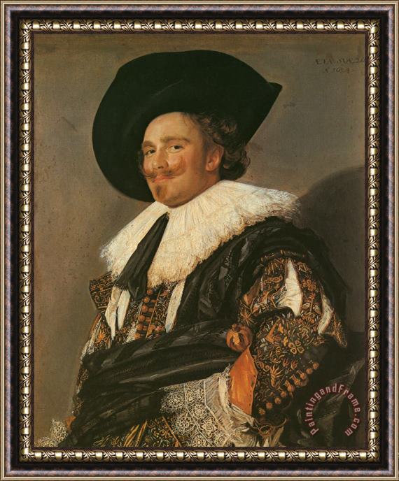 Frans Hals The Laughing Cavalier Framed Print