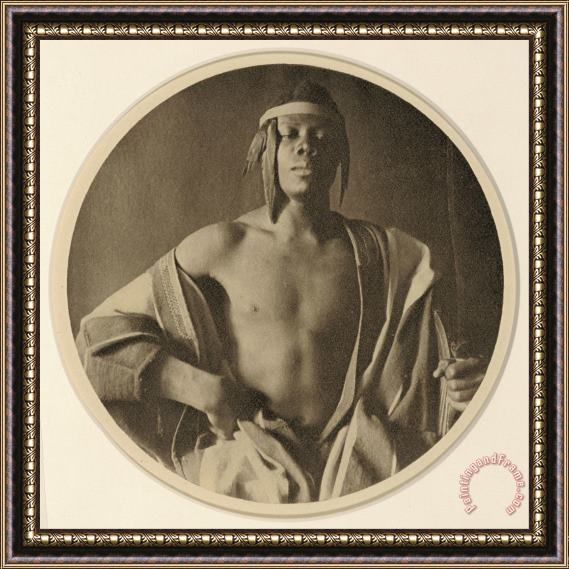 Fred Holland Day An Ethiopian Chief Framed Print