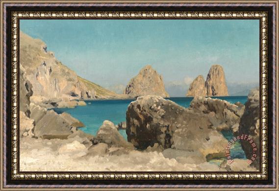Frederic Leighton Rocks of the Sirens Framed Painting