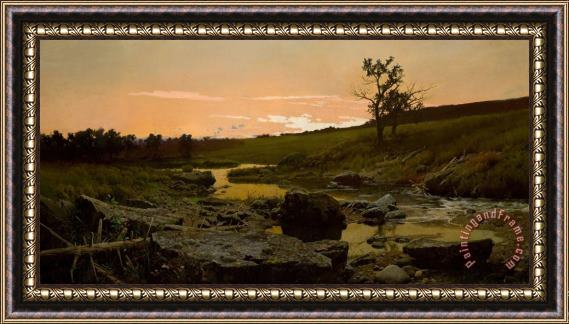 Frederick Judd Waugh Sunset Framed Print