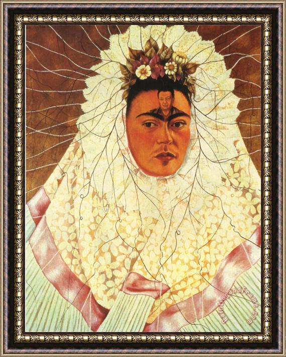 Frida Kahlo Self Portrait As a Tehuana 1943 Framed Print