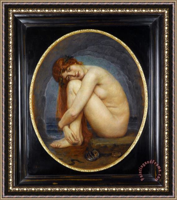 Georg Papperitz Venus Framed Painting
