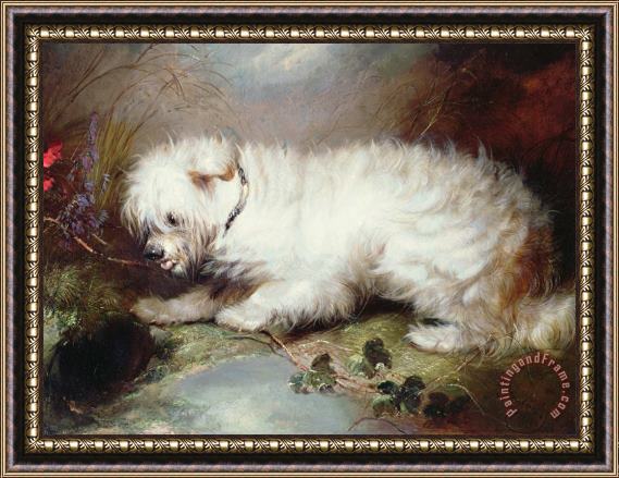 George Armfield On the Watch Framed Print