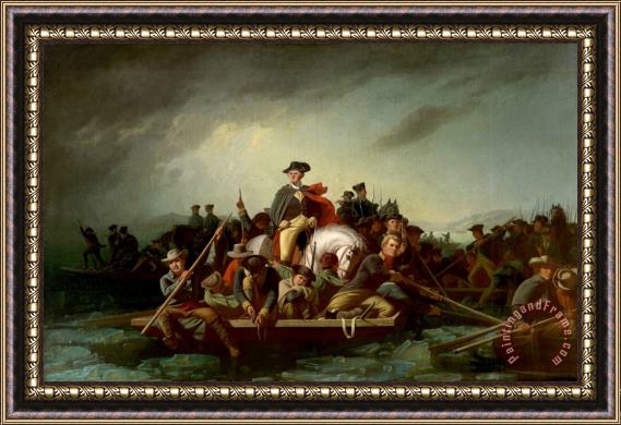 George Caleb Bingham Washington Crossing The Delaware Framed Print