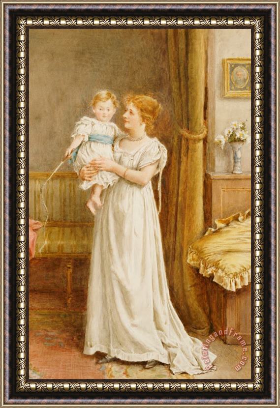 George Goodwin Kilburne The Master Of The House Framed Painting