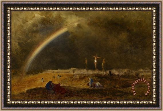 George Inness The Triumph At Calvary Framed Print