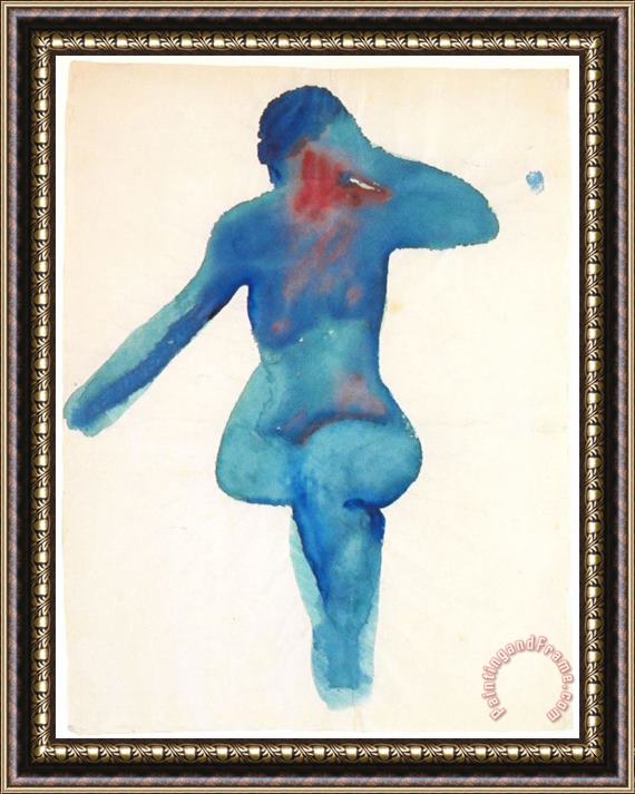 Georgia O'keeffe Nude Series Viii Framed Print