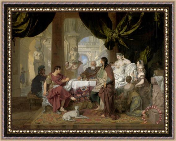 Gerard de Lairesse Cleopatra's Banquet Framed Painting