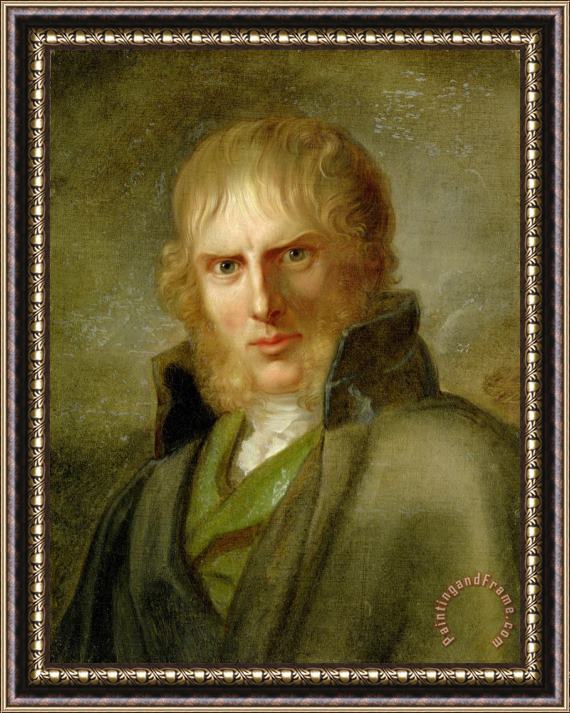 Gerhard von Kugelgen The Painter Caspar David Friedrich (1774 1840) Framed Print