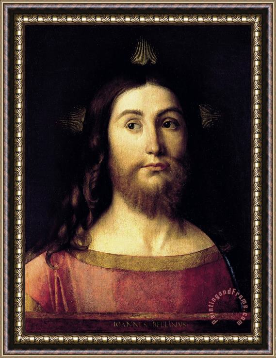 Giovanni Bellini El Salvador Framed Painting