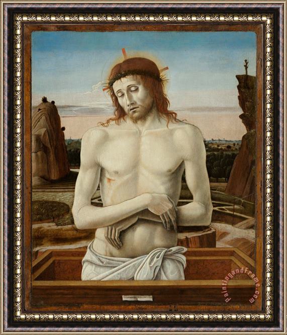 Giovanni Bellini Imago Pietatis Framed Print