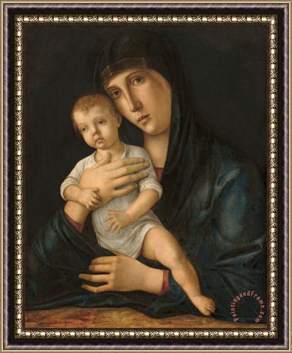 Giovanni Bellini Madonna And Child 1485 Framed Print