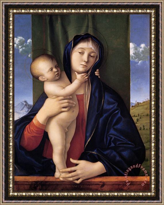 Giovanni Bellini Madonna with The Child Framed Print