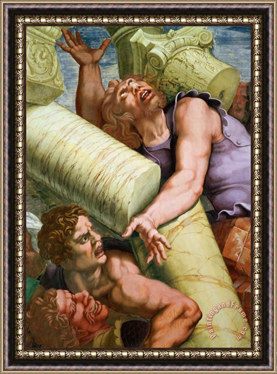 Giulio Romano Sala dei Giganti Framed Print