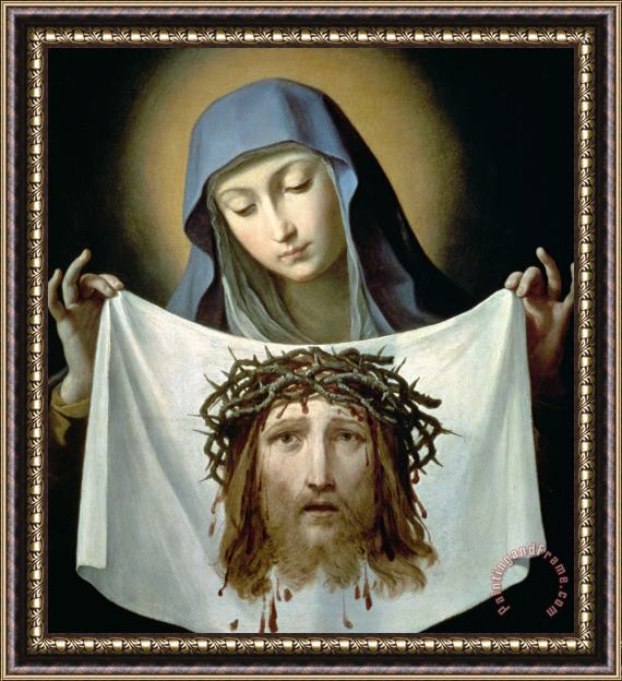 Guido Reni Saint Veronica Framed Painting