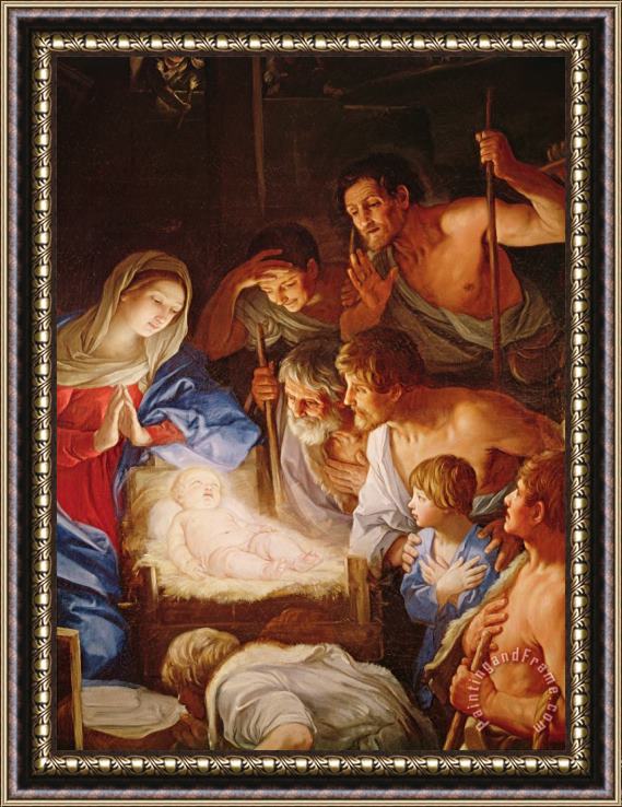 Guido Reni The Adoration Of The Shepherds Framed Print