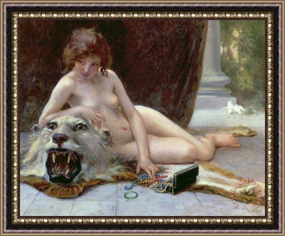 Guillaume Seignac The Jewel Case Framed Painting