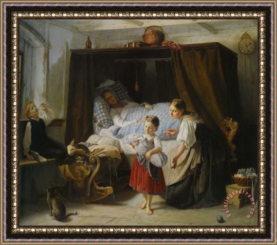 Gustav Igler The Newborn Framed Print