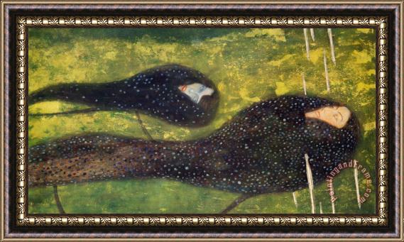 Gustav Klimt Ondine Framed Print