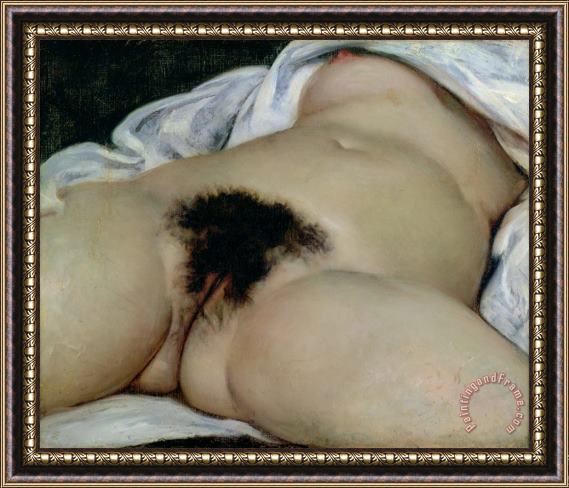 Gustave Courbet The Origin of the World Framed Print