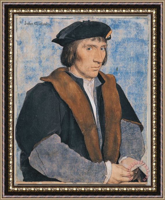 Hans Holbein the Younger Sir John Godsalve (c.1505 56) Framed Painting