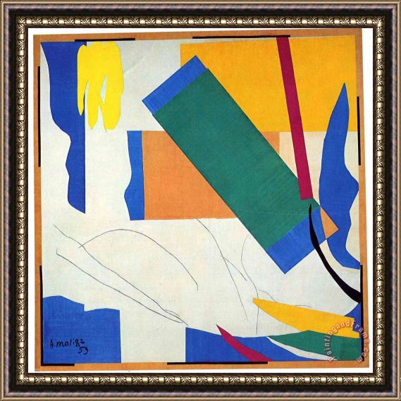Henri Matisse Memory of Oceania Framed Print