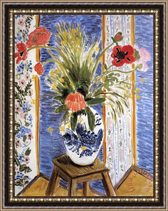Henri Matisse Poppies Framed Painting