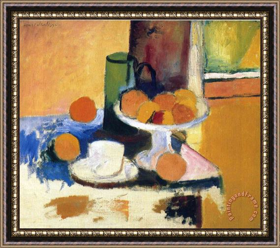 Henri Matisse Still Life with Oranges II 1899 Framed Painting