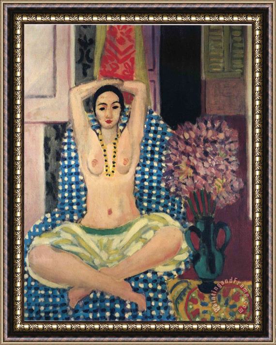 Henri Matisse The Hindu Pose 1923 Framed Print