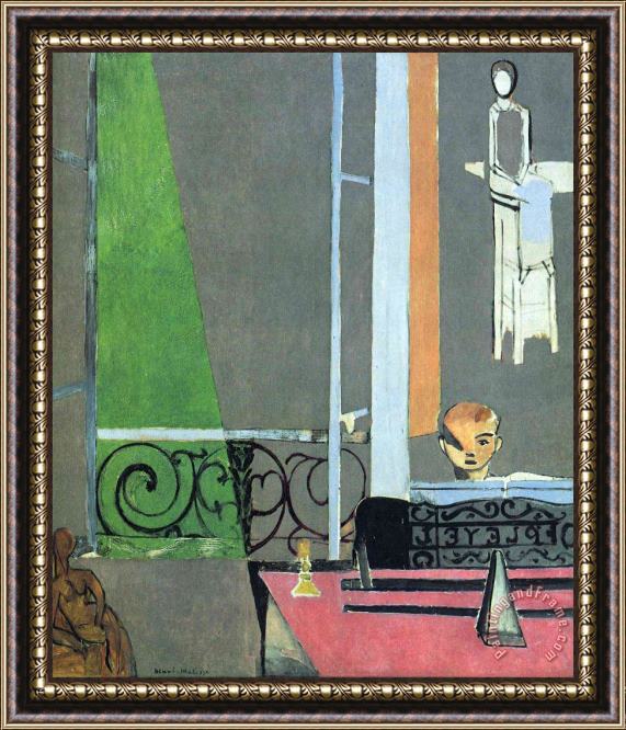 Henri Matisse The Piano Lesson 1916 Framed Painting