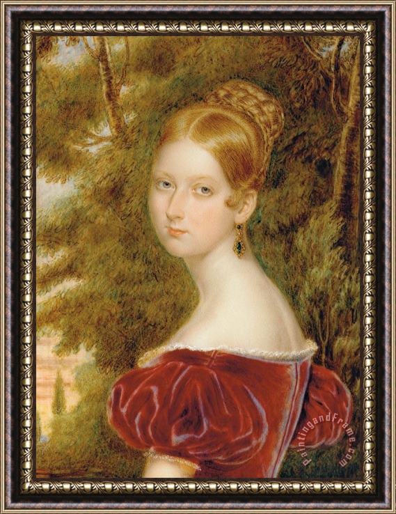 Henry Collen Queen Victoria Framed Painting