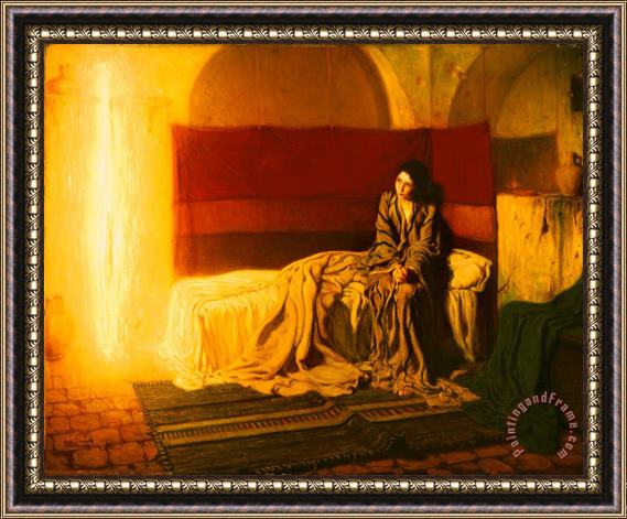 Henry Ossawa Tanner The Annunciation Framed Print