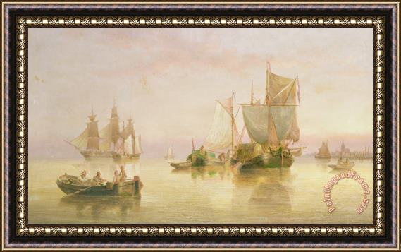 Henry Redmore Seascape Framed Painting