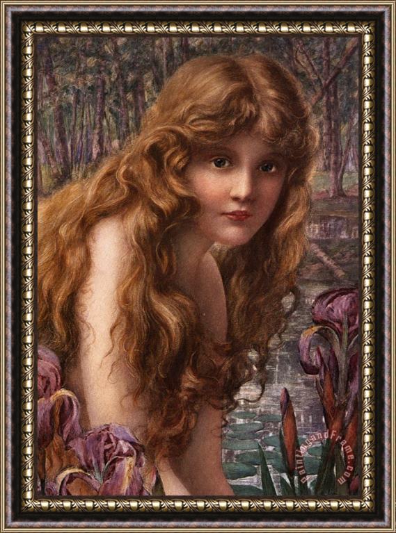 Henry Ryland The Water Nymph Framed Painting