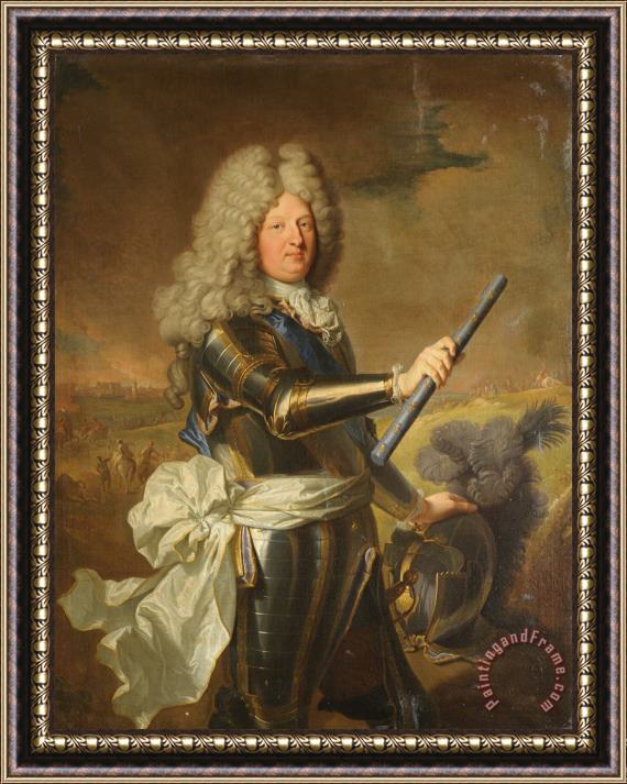 Hyacinthe Rigaud Louis De France, Dauphin (1661 1711), Dit Le Grand Dauphin Framed Print
