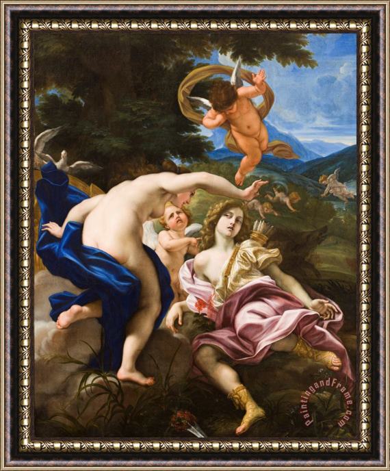 Il Baciccio The Death of Adonis Framed Print
