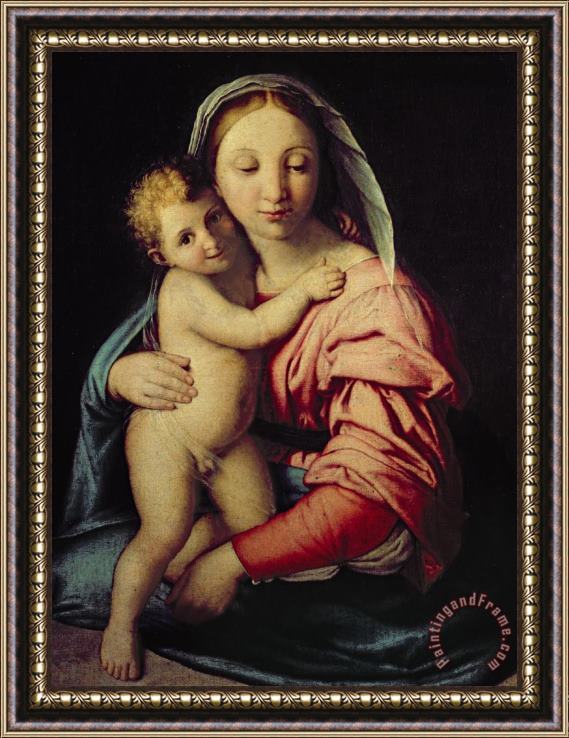 Il Sassoferrato Madonna and Child Framed Print