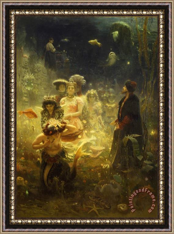 Ilya Repin Sadko Framed Painting