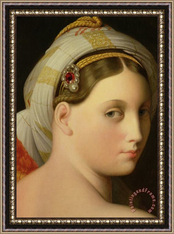 Ingres Study for an Odalisque Framed Print