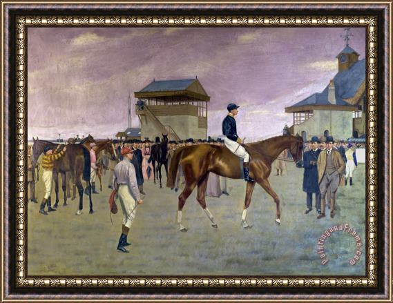 Isaac Cullen The Owner S Enclosure Newmarket Framed Print