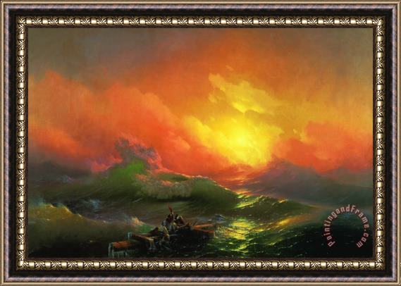 Ivan Aivazovsky Ninth Wave Framed Painting