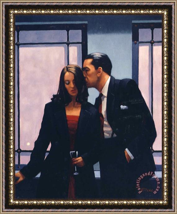 Jack Vettriano Contemplation of Betrayal 2001 Framed Painting