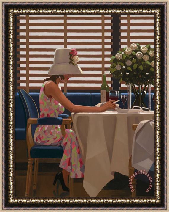 Jack Vettriano Days of Wine Roses Framed Painting