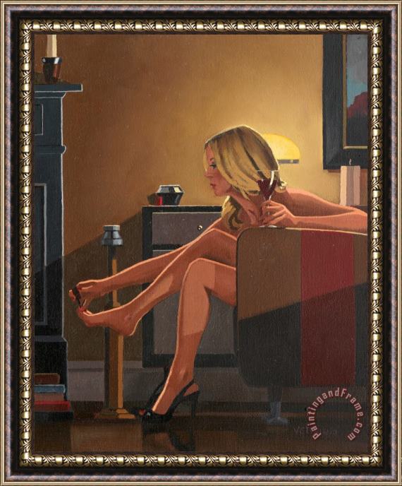 Jack Vettriano For My Lover, 2013 Framed Painting