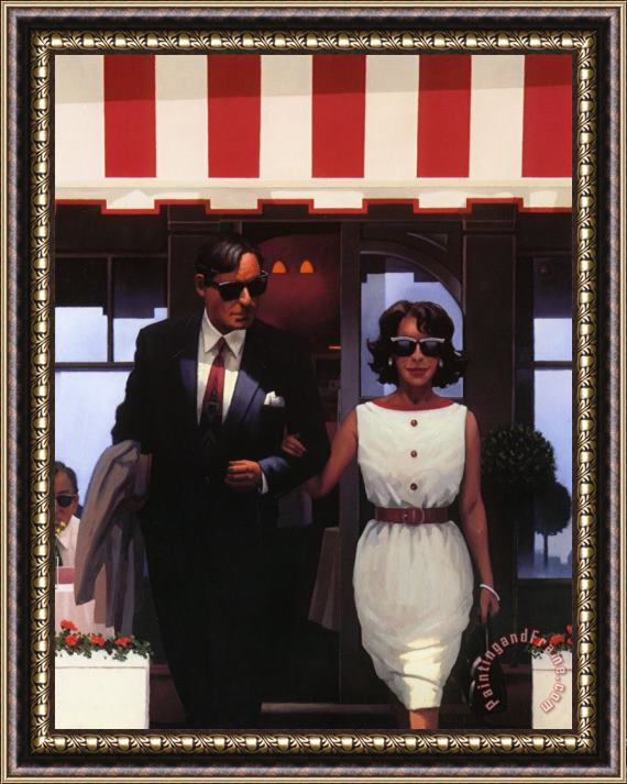 Jack Vettriano Lunchtime Lovers Framed Print
