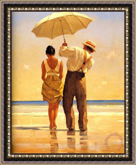 Jack Vettriano Mad Dogs Detail Framed Print