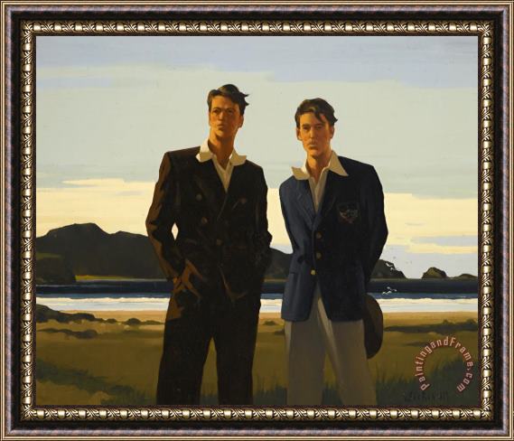 Jack Vettriano On The Border Framed Painting